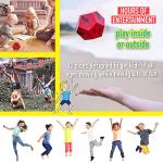Covelico Kids Workout Equipment - Exercise Dice for Kids | Red Foam Dice for Kids | Kids Fitness with Kids Indoor Play Equipment | Toddler Workout Equipment | Fun and Fitness Equipment for Kids from Covelico PTY LTD