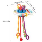 Baby Montessori Sensory Toys - Toddler Travel Toys Educational Learning Activities - Fine Motor Skills Developmental Toys - Gifts for 6 9 12 18 Month Age 1 2 3 One Two Year Old Boys Girls Infant Toys from Foshan Haomiao Maoyi youxiangongsi