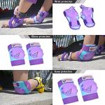 Kids/Youth Knee Pads Elbow Pads Wrist Guards Protective Gear Set ,for Kids Extreme Multi-Sports,Roller Skates Scooter Inline Skating Cycling BMX Bike Skateboard Riding And Outdoor Sports by SOHOUR HOME