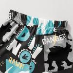 RogPrincekids Infant Toddler Baby Boy Clothes Set Long Sleeve Letters Printed Crewneck Sweatshirt Tops Long Pants 2PCS Outfits Set(Black, 18-24 Months) by 