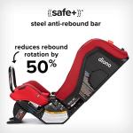 Diono Radian 3RXT Safe+, 4-in-1 Convertible Car Seat, Rear and Forward Facing, Safe Plus Engineering, 3 Stage Infant Protection, 10 Years 1 Car Seat, Slim Fit 3 Across, Red Cherry from Diono