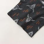 Western Baby Boy Clothes Short Sleeve Cowboy T Shirt Top Cow Print Elastic Waist Shorts 2PCS Baby Summer Outfits (Grey, 0-6 Months) from 