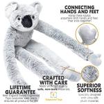 24-Inch Hanging Koala Stuffed AnimalâSpecial Ultra Soft Plush Feel-Paws Connect-Perfect For Comfort, Companionship & Decoration-Bring These Stuffed Koala Plush Home to Boys & Girls Ages 3 and Up from Edgewood Toys