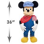 Disney Treasures from The Vault, Limited Edition Engineer Mickey Mouse Giant 36 Inch Plush, Amazon Exclusive from Just Play