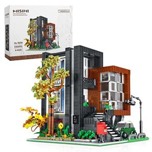 MISINI Mork 10205 HEA-On-Jea Modern Villa House Building Kit, 3300PCS MOC Modular House Building Blocks Set, Street View House Model Construction Toy for Adults and Teens,Compatible with Lego from shenzhenshifutongweikejiyouxiangongsi