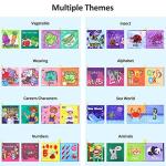 Baby Bath Books,Nontoxic Fabric Soft Baby Cloth Books, Early Education Toys,Waterproof Baby Books for Toddler, Infants Crinkly Cloth Book Bath Toys for 6 to 12 - 18 Months - Pack of 8 by Hony