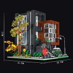 MISINI Mork 10205 HEA-On-Jea Modern Villa House Building Kit, 3300PCS MOC Modular House Building Blocks Set, Street View House Model Construction Toy for Adults and Teens,Compatible with Lego from shenzhenshifutongweikejiyouxiangongsi