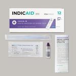 INDICAID COVID-19 Rapid Antigen at-Home Test (12 Tests) - 4 Easy Steps & Results in 20 Minutes - Covid OTC Nasal Swab Test - HSA/FSA Reimbursement Eligible from PHASE Scientific Americas