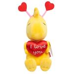 Just Play Peanuts Valentineâs Large Plush Woodstock, Kids Toys for Ages 3 Up, Gifts and Presents from Just Play