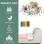 Toys Stuffed Animal Hammock for Kids Room | XL Macrame Plush Animal Net Toy Storage | Corner Toy Macrame Toy Storage Net by OWNERKULA