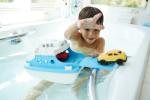 Green Toys Ferry Boat with Mini Cars Bathtub Toy, Blue/White, Standard by Green Toys