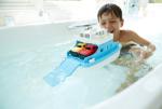 Green Toys Ferry Boat with Mini Cars Bathtub Toy, Blue/White, Standard by Green Toys