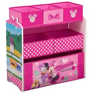 Disney Minnie Mouse 6 Bin Design and Store Toy Organizer by Delta Children by AmazonUs/DEMQX