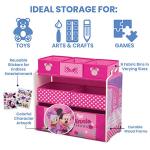 Disney Minnie Mouse 6 Bin Design and Store Toy Organizer by Delta Children by AmazonUs/DEMQX