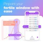 Easy@Home Ovulation Test Strips (50-Pack), FSA Eligible Ovulation Predictor Kit, Powered by Premom Ovulation Calculator iOS and Android APP, 50 LH Tests by Easy@Home