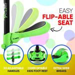 Hurtle 3-Wheeled Scooter for Kids, Green from Hurtle