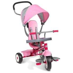Radio Flyer 4-in-1 Stroll 'N Trike Pink, 19.88" x 35.04" x 40.75" from Radio Flyer