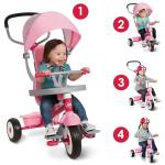 Radio Flyer 4-in-1 Stroll 'N Trike Pink, 19.88" x 35.04" x 40.75" from Radio Flyer