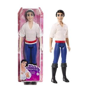 Disney Princess Toys, Posable Prince Eric Fashion Doll in Signature Look Inspired by The Disney Movie The Little Mermaid, Gifts for Kids by Mattel