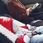 Car Seat Cushion and Strap Covers for Girls, Upgraded Car Seat Insert Cushion Pad and Strap Covers, Baby Headrest Fits for Car Seats, Swing, Pink Watercolor Floral from TANOFAR