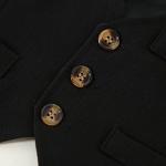 YALLET Baby Boy Clothes Set Infant Tuxedo Long Sleeve Gentleman Suit Outfits + Beret Hat + Suspender Pants + Bowtie 0-18M from 