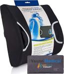 Vaunn Medical Seat Cushion, Lumbar Support Pillow for Office Chair with Removable Firm Insert from Vaunn