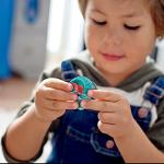 Orbit Ball Toy, Fidget Cube Puzzle Ball Spinning Toy, Track Infinite Flip Change Puzzle Games Novelty Creative Stress Relieve Toys for Kids Children Adults (1, Green) by WUQID