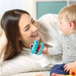 Orbit Ball Toy, Fidget Cube Puzzle Ball Spinning Toy, Track Infinite Flip Change Puzzle Games Novelty Creative Stress Relieve Toys for Kids Children Adults (1, Green) by WUQID