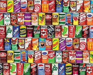 Springbok's 1000 Piece Jigsaw Puzzle Retro Refreshments - Made in USA by Springbok