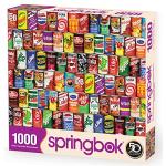 Springbok's 1000 Piece Jigsaw Puzzle Retro Refreshments - Made in USA by Springbok