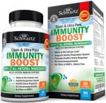 17-in-1 Immunity Boost Supplement with Elderberry, Vitamin C, Echinacea & Zinc - Once Daily Multi-System Immune Defense - Dr. Approved Formula - Supports a Healthy Respiratory System - 90 Capsules by BioSchwartz
