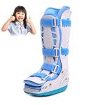 Kids Walker Fracture Boot Air CAM Medical Walking Boot for Children Toddler Inflatable Walker Brace for Foot Injury Ankle Fracutre Sprain Pediatric Broken Foot Boot fot Left and Right (Medium) by Tairibousy