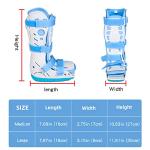 Kids Walker Fracture Boot Air CAM Medical Walking Boot for Children Toddler Inflatable Walker Brace for Foot Injury Ankle Fracutre Sprain Pediatric Broken Foot Boot fot Left and Right (Medium) by Tairibousy