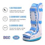 Kids Walker Fracture Boot Air CAM Medical Walking Boot for Children Toddler Inflatable Walker Brace for Foot Injury Ankle Fracutre Sprain Pediatric Broken Foot Boot fot Left and Right (Medium) by Tairibousy