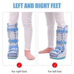 Kids Walker Fracture Boot Air CAM Medical Walking Boot for Children Toddler Inflatable Walker Brace for Foot Injury Ankle Fracutre Sprain Pediatric Broken Foot Boot fot Left and Right (Medium) by Tairibousy