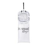 PurePail Hang It Diaper Disposal System â White â Odor Control for On-the-Go â Hang from Anywhere â Perfect for Car & Grandparents â Includes 1 Hang It + 5 Lavender Scented Refill Bags + 1 Travel Case from AmazonUs/BRECS