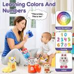 Farm Animal Toddler Toys for Baby: Kids Learning Toys 20 Pcs Finger Puppets with Counting, Matching, Bath, Role-play| Ideal Christmas Birthday Easter Gifts Stocking Stuffers for Boy Girls Toddlers 1-3 from Tozkizm