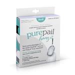 PurePail Hang It Diaper Disposal System â White â Odor Control for On-the-Go â Hang from Anywhere â Perfect for Car & Grandparents â Includes 1 Hang It + 5 Lavender Scented Refill Bags + 1 Travel Case from AmazonUs/BRECS