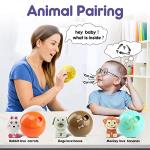 Farm Animal Toddler Toys for Baby: Kids Learning Toys 20 Pcs Finger Puppets with Counting, Matching, Bath, Role-play| Ideal Christmas Birthday Easter Gifts Stocking Stuffers for Boy Girls Toddlers 1-3 from Tozkizm