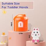 Farm Animal Toddler Toys for Baby: Kids Learning Toys 20 Pcs Finger Puppets with Counting, Matching, Bath, Role-play| Ideal Christmas Birthday Easter Gifts Stocking Stuffers for Boy Girls Toddlers 1-3 from Tozkizm