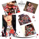 RAISEVERN Teen Girls Christmas Cat in Space Sweatshirt Hipster Stylish Sweater Jumper Clothing, pizza cat 2, XL by 