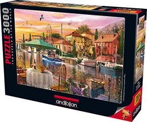 Anatolian Sunset Harbor Jigsaw Puzzle (3000 Piece) from Anatolian