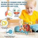 Baby Toys Montessori Toys for 18 Months, Sensory Toys for Toddlers, Infants Toys for 2 3 Year Old Boy Girl Birthday Gifts Pull String Activity Motor Skills for Travel, Kids Toys for Boys Girls Gifts by SHANTOU VIGOR BEAR TOY STRENGTH CO.,LTD