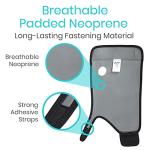 Vive Wrist Brace - Carpal Tunnel Hand Compression Support Wrap for Men, Women, Tendinitis, Bowling, Sports Injuries Pain Relief - Removable Splint - Universal Ergonomic Fit (Black, Left) from Vive Health