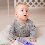 MISSLILI Baby Teether Toys - TV Remote Control Shape Silicone Toddler Teething Toys for Babies 6-12 Months, Boys Girls Baby Chew Toys, Relief Baby Teething Gum Discomfort from MISSLILI
