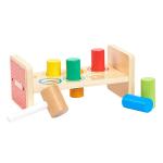 Early Learning Centre Wooden Hammer Bench, Hand Eye Coordination, Stimulates Senses, Toys for 18 Months, Amazon Exclusive, by Just Play by Just Play