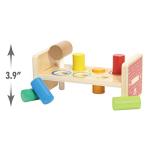 Early Learning Centre Wooden Hammer Bench, Hand Eye Coordination, Stimulates Senses, Toys for 18 Months, Amazon Exclusive, by Just Play by Just Play