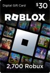Roblox Digital Gift Card - 2,700 Robux [Includes Exclusive Virtual Item] [Online Game Code] by Roblox