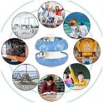 Track Pinball Finger Spinner, Orbit Ball Toy, Fidget Cube Top Spinning Toy, Novelty Beads Track Infinity Cube Stress Relief Balls Creative Sensory Toys Puzzle Games for Kids Children Adults from Qitiieli