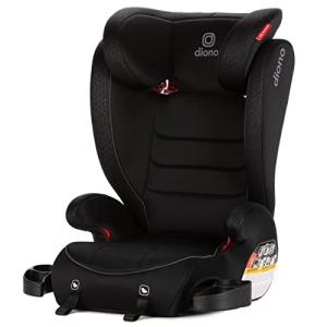 Diono Monterey 2XT Latch 2 in 1 High Back Booster Car Seat with Expandable Height & Width, Side Impact Protection, 8 Years 1 Booster, Black from Diono